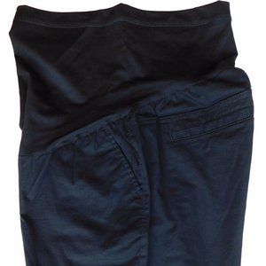 LIZ LANGE MATERNITY 3 WAY BELLY WEAR CHINO SHORTS